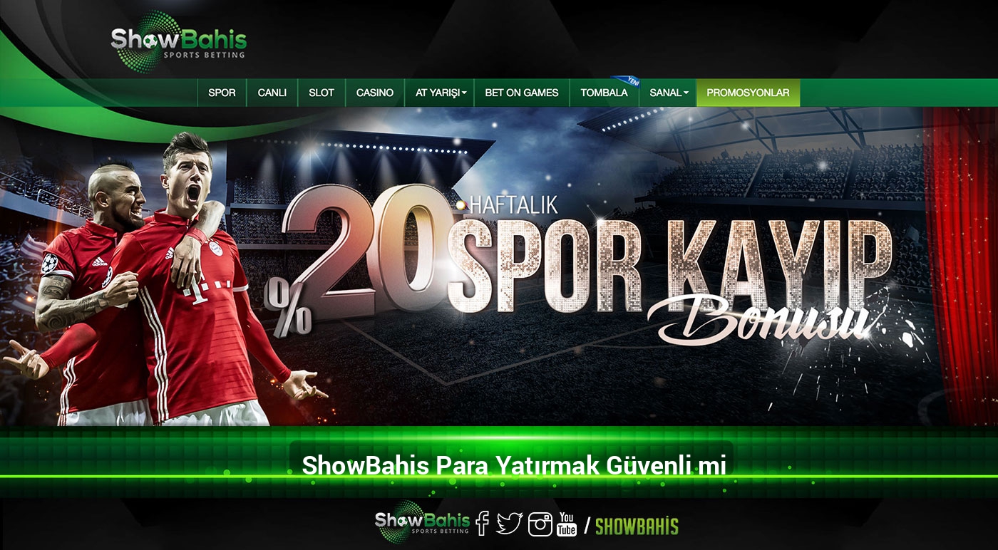 Showbahis Para Yatırmak Güvenli mi