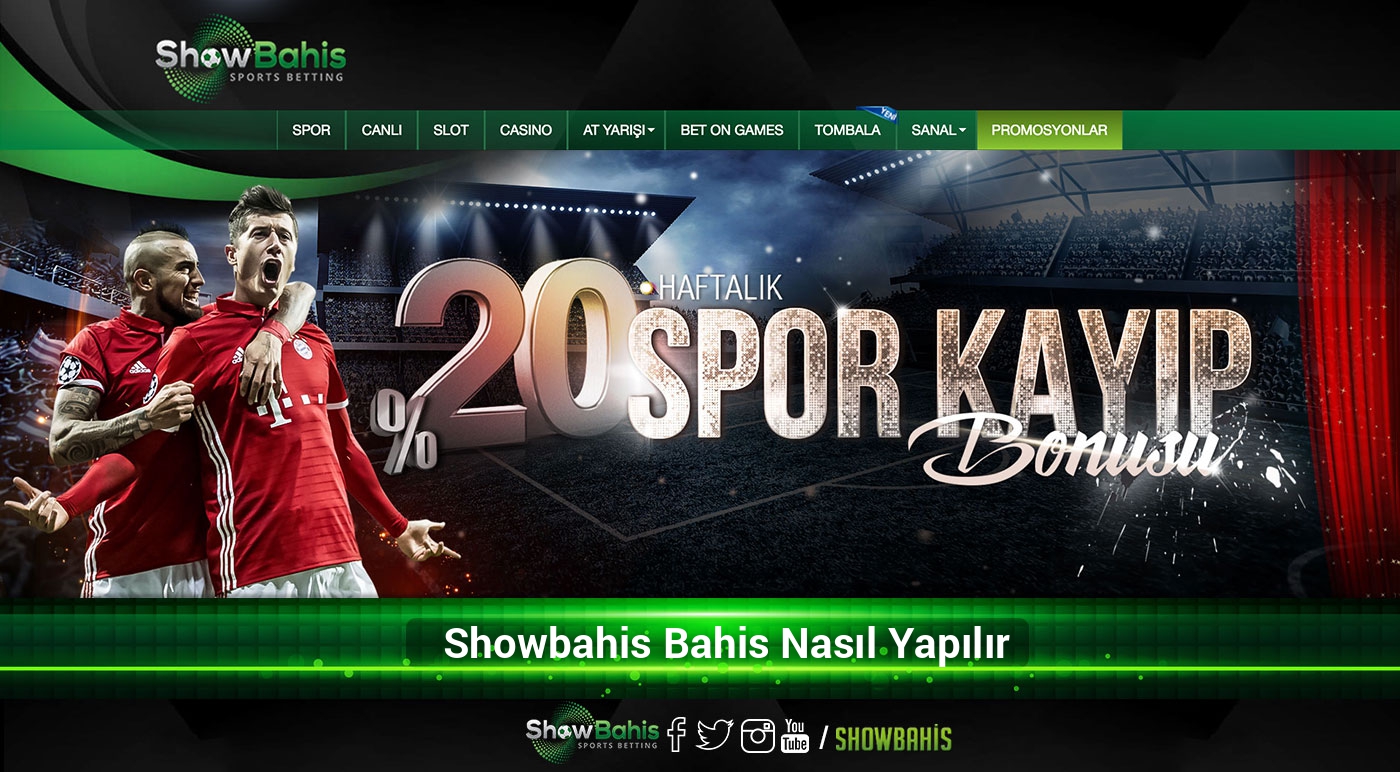 Showbahis Bahis Nasıl Yapılır